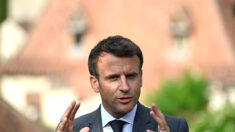 Début d’une tournée dans la France pour Emmanuel Macron
