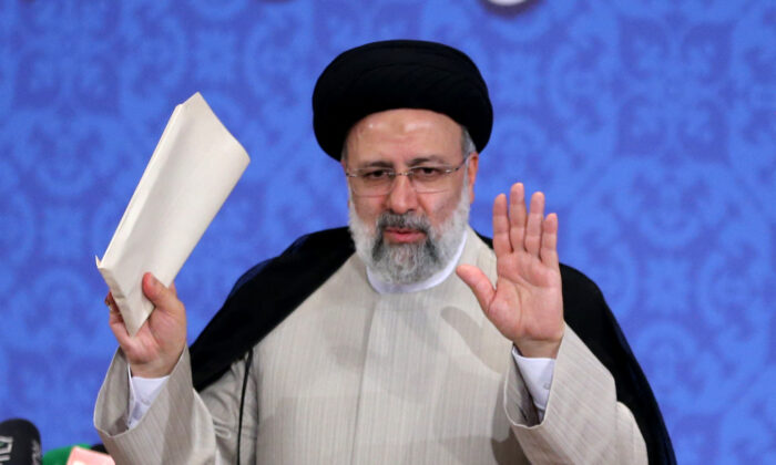Ebrahim Raïssi, président d'Iran. (Atta Kenare/AFP via Getty Images)
