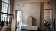 Au Louvre, la restauration d’une chapelle funéraire de l’Egypte ancienne
