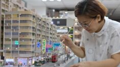 A Hong Kong, des modélistes reproduisent la ville d’antan en miniature