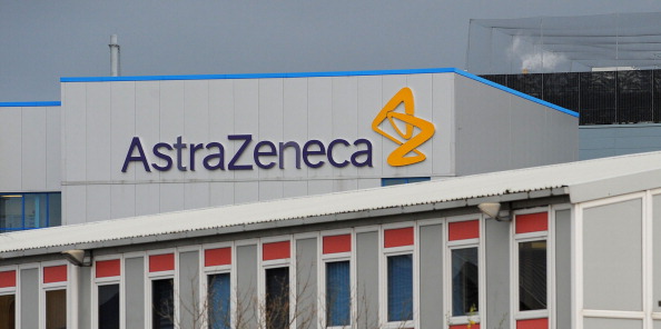 Usine du groupe pharmaceutique anglo-suédois AstraZeneca à Macclesfield, dans le nord-ouest de l'Angleterre. (Photo : ANDREW YATES/AFP via Getty Images)