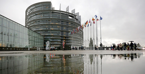 Le Parlement européen à Strasbourg a rouvert ses portes.  (Photo :  Christopher Furlong/Getty Images)