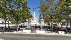Dijon : une femme verse 50.000 euros en billets dans une fontaine et s’y baigne