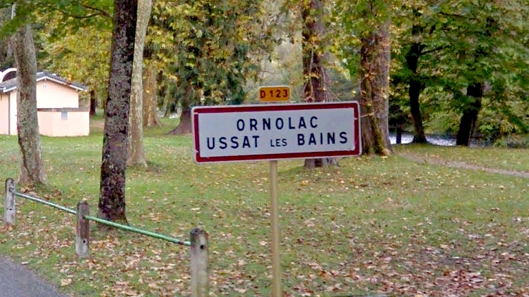 Ornolac-Ussat-les-Bains, en Ariège - Google maps