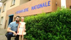 Lot-et Garonne : un gendarme sauve la vie d’une fillette en train de s’étouffer dans une voiture – elle vient le remercier