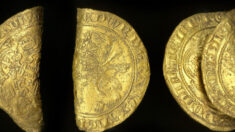 Un Britannique avec un détecteur de métaux découvre deux pièces d’or rares datant de la période de la peste noire