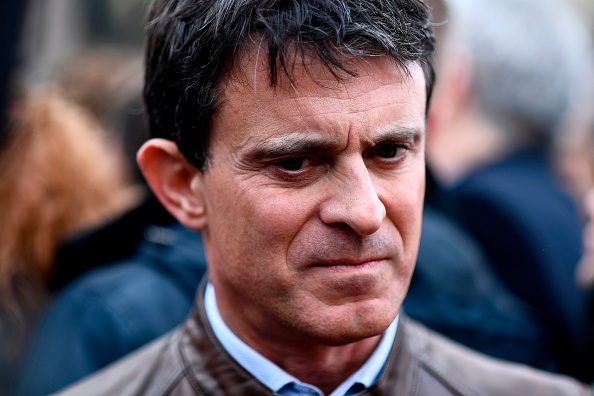 L'ancien Premier ministre français Manuel Valls (OSCAR DEL POZO/AFP via Getty Images)