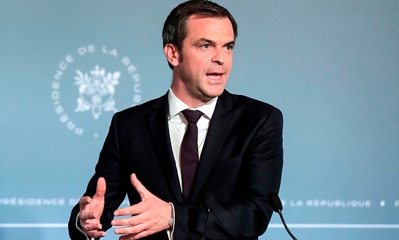 Le ministre de la Santé Olivier Véran.  (Photo : MICHEL EULER/POOL/AFP via Getty Images)