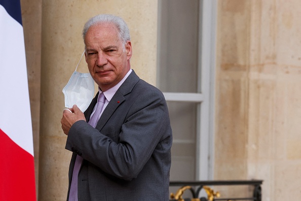 Alain Griset ministre des petites et moyennes entreprises (PME).  (Photo : LUDOVIC MARIN/AFP via Getty Images)