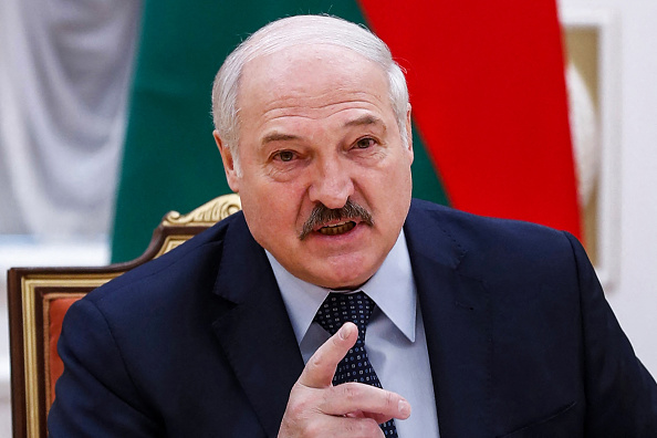Le Président biélorusse Alexandre Loukachenko. (Photo : Dmitry Astakhov / POOL / AFP via Getty Images)