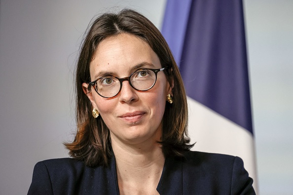  La ministre de la Transformation et de la fonction publique Amélie de Montchalin.(Photo : THOMAS SAMSON/AFP via Getty Images)