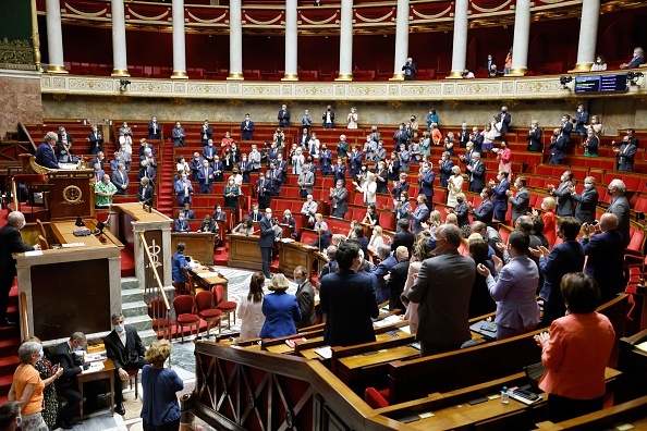 Assemblée nationale à Paris (LUDOVIC MARIN/AFP via Getty Images)