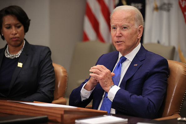  -Le président américain Joe Biden à la Maison Blanche le 12 juillet 2021 à Washington, DC. Photo de Chip Somodevilla/Getty Images.