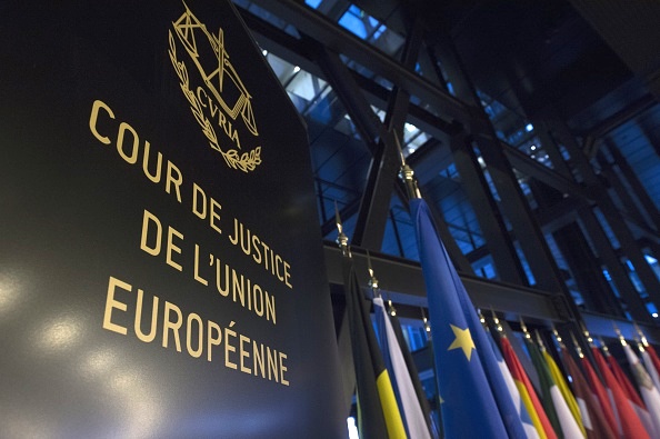  La Cour de justice de l'Union européenne à Luxembourg.  (Photo : JOHN THYS/AFP via Getty Images)