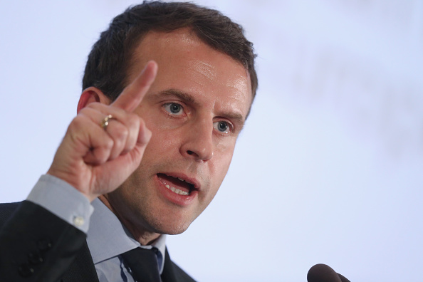 Le Président Emmanuel Macron (Photo : Sean Gallup/Getty Images)