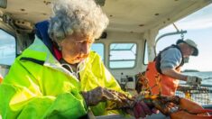 La « dame aux homards » américaine, 101 ans et toujours la pêche