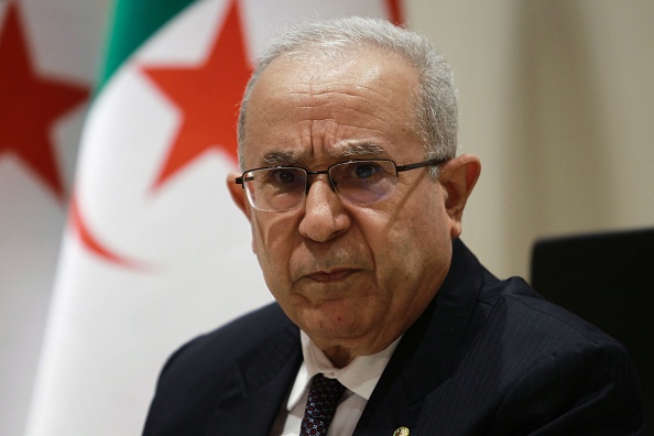 Le ministre algérien des Affaires étrangères, Ramtane Lamamra.  (Photo :  -/AFP via Getty Images)