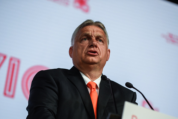 Le Premier ministre hongrois, Viktor Orban, le 30 juin 2021 à Katowice, en Pologne.  (Omar Marques/Getty Images)