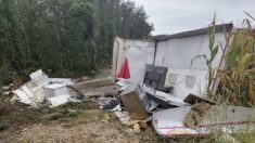 Dordogne : volée, la baraque à frites de Freddo vient d’être retrouvée… en mille morceaux