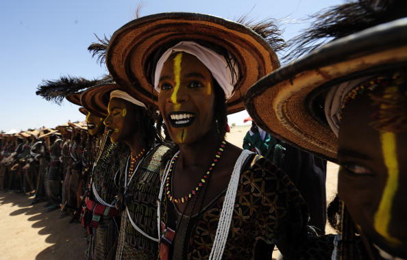 - Les Touaregs nigériens participent à la Cure Salée, ou "Fête des Nomades" à Ingall, au nord du Niger. Photo ISSOUF SANOGO/AFP via Getty Images.