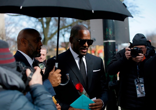 Le chanteur R. Kelly.   (Photo : JOSHUA LOTT/AFP via Getty Images)