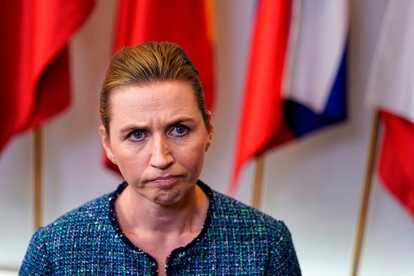 La Première ministre du Danemark Mette Frederikse. (Photo :  KENZO TRIBOUILLARD/AFP via Getty Images)