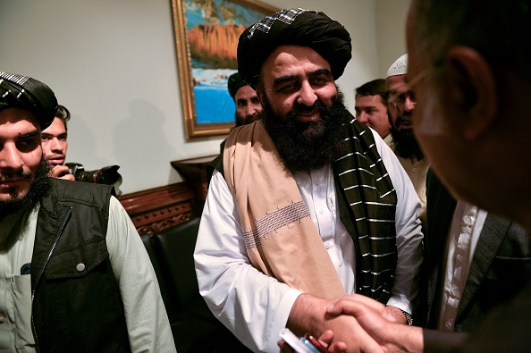 Le ministre afghan des Affaires étrangères, Amir Khan Muttaqi.  (Photo : HOSHANG HASHIMI/AFP via Getty Images)