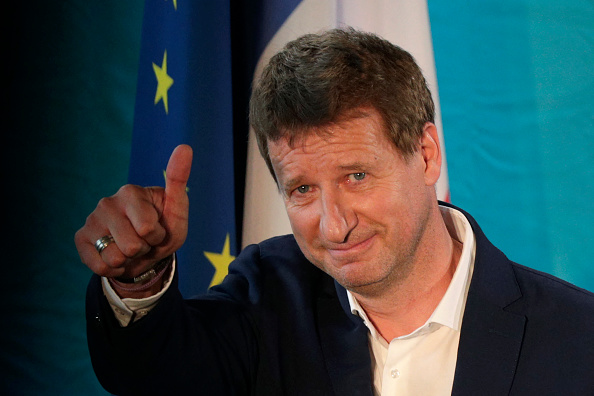 L'eurodéputé Yannick Jadot (EELV) remporte la primaire. ( Photo : GEOFFROY VAN DER HASSELT/AFP via Getty Images)
