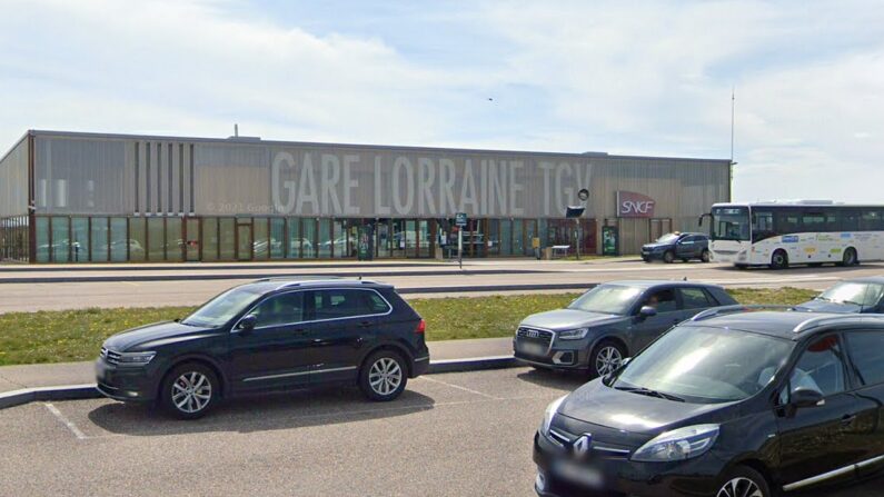 Gare Lorraine-TGV à Louvigny - Google maps