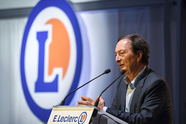  Michel-Édouard Leclerc président du comité stratégique des centres E.Leclerc.  (Photo :  JEAN-FRANCOIS MONIER/AFP via Getty Images)