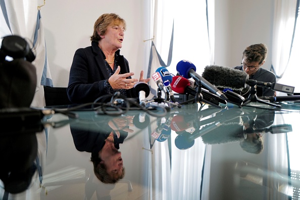 Madame Edwige Roux-Morizot, procureure de la République de Mulhouse.
(Photo SEBASTIEN BOZON/AFP via Getty Images)