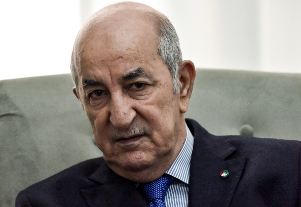 Le Président algérien Abdelmadjid Tebboune. (Photo :  RYAD KRAMDI/AFP via Getty Images)