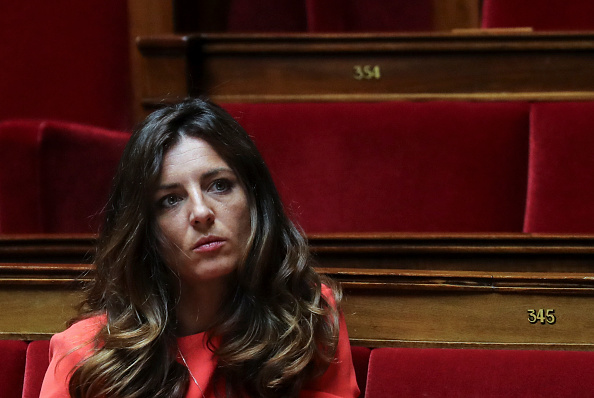 La députée LREM française Coralie Dubost  (LUDOVIC MARIN/POOL/AFP via Getty Images)