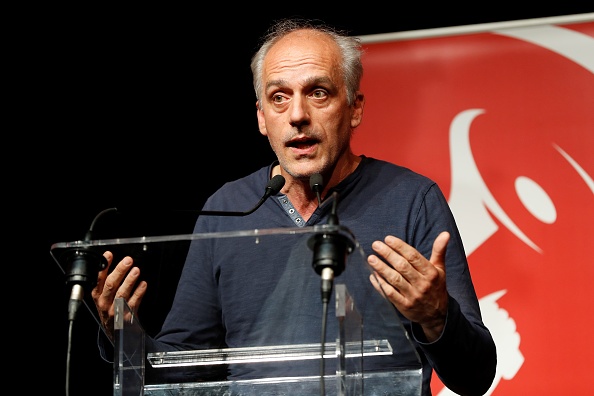 Philippe Poutou candidat à l'élection présidentielle du Nouveau parti anticapitaliste (NPA). (Photo :  FRANCOIS GUILLOT/AFP via Getty Images)
