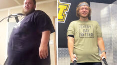 Un homme de 217 kilos avec une mauvaise alimentation, buvant de l’alcool, perd 100 kilos en 15 mois : « Je suis beaucoup plus heureux maintenant »