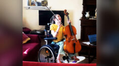 Une Italienne de 15 ans atteinte d’une maladie musculaire rare devient une violoncelliste extraordinaire