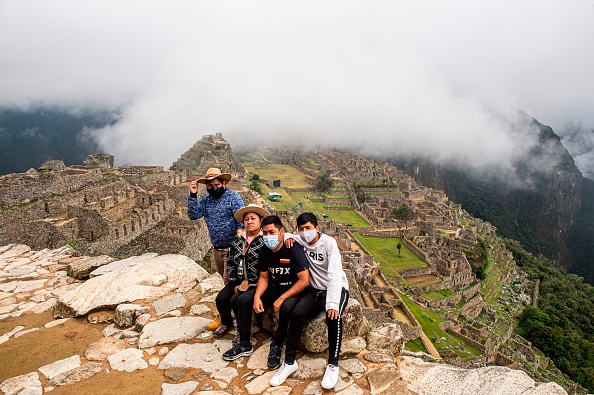 -Illustration- La citadelle inca de Machu Picchu, joyau de la couronne des sites touristiques du Pérou. Photo d'ERNESTO BENAVIDES / AFP via Getty Images.
