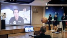 L’astronaute Thomas Pesquet décrit au président français les dégâts climatiques sur Terre