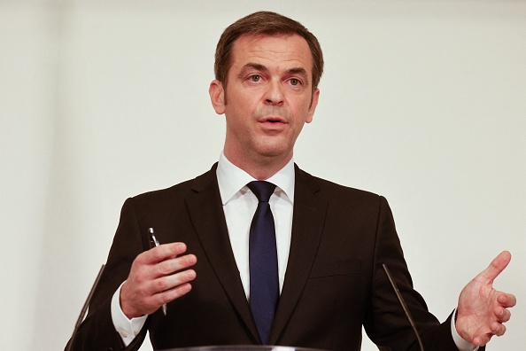 Le ministre de la Santé Olivier Veran. (Photo : LUDOVIC MARIN/AFP via Getty Images)