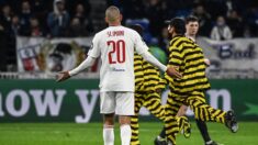 Lyon : deux « Dalton » envahissent le terrain lors du match OL-Sparta Prague