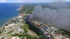 Iles Salomon: tirs de sommation de la police pour disperser des manifestants