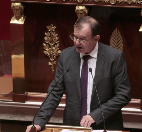 Une enquête préliminaire du parquet de Lyon pour "harcèlement sexuel" vise le député LREM du Rhône, Yves Blein. (DEMARTHON/AFP via Getty Images)