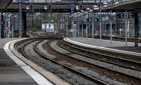 La gare Lille-Flandres. (PHILIPPE HUGUEN/AFP via Getty Images)