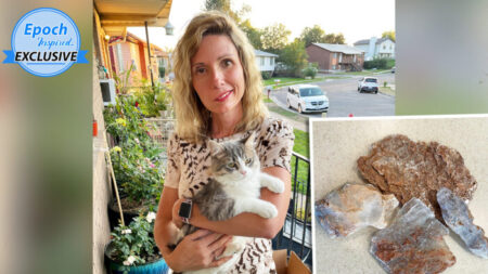 Survivant à une tumeur cérébrale, elle fait une bonne action en aidant une fillette à vendre des pierres pour payer la nourriture de son chat