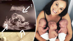 Une maman donne naissance à des triplés