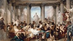 Un rappel moral : « Les Romains de la décadence » de Thomas Couture