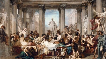 Un rappel moral : « Les Romains de la décadence » de Thomas Couture
