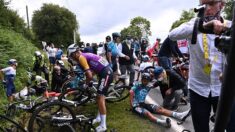Chute massive au Tour de France : la spectatrice à la pancarte condamnée à une amende