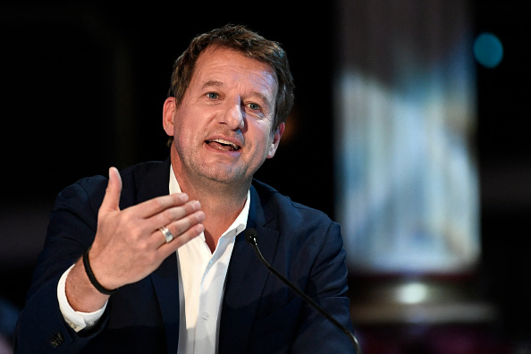 Yannick Jadot candidat à la présidentielle du parti Europe Écologie Les Verts (EELV). (Photo :  STEPHANE DE SAKUTIN/AFP via Getty Images)