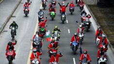 Perpignan : 300 bikers déguisés en pères Noël font le tour du département pour soutenir un jeune garçon atteint de la myopathie